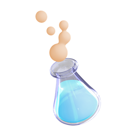 Flasche  3D Illustration