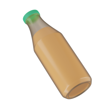 Flasche Joghurt  3D Icon