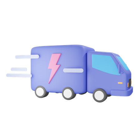 Flash Delivery  3D Illustration