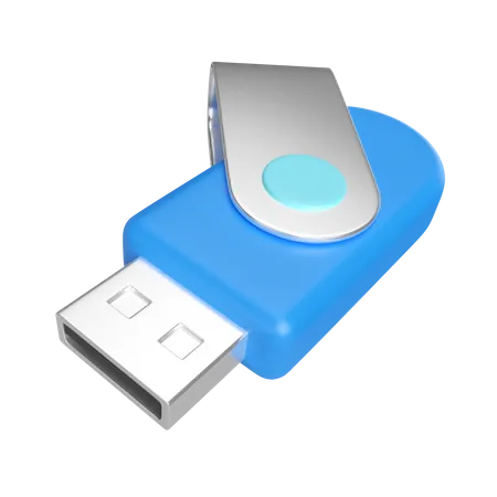 Flash Drive  3D Icon