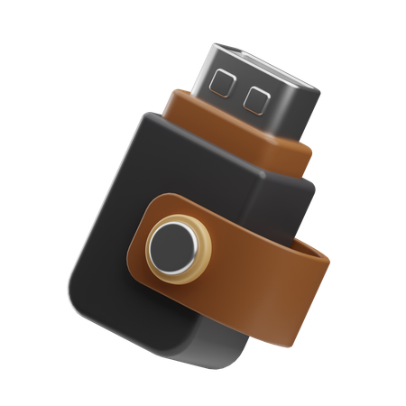 Flash Drive  3D Icon