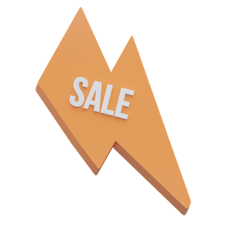 Flash Sale  3D Icon