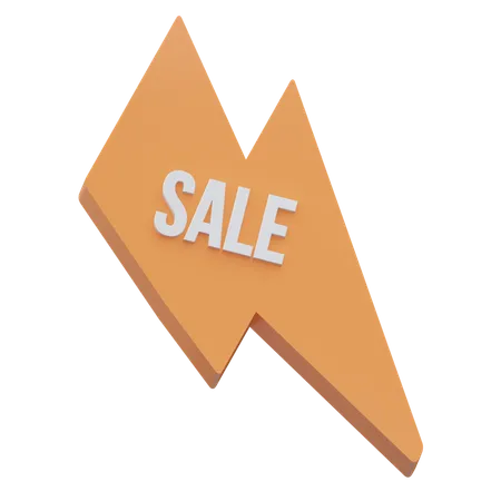 Flash Sale  3D Icon