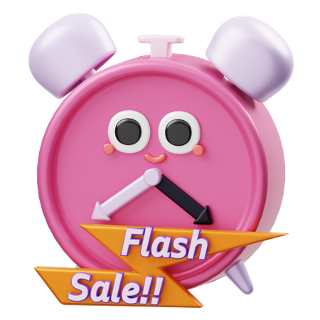 Flash Sale  3D Illustration