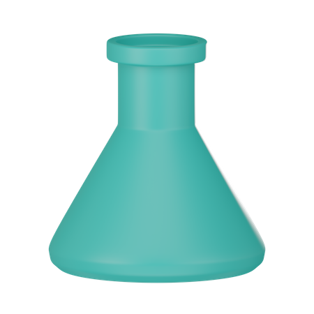 Flask Laboratory  3D Icon