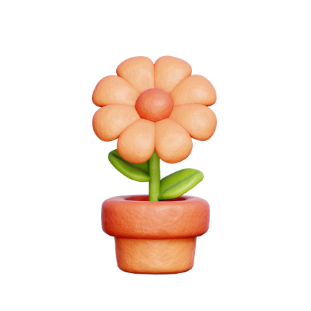 Fleur  3D Icon