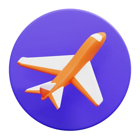 Flight  3D Icon