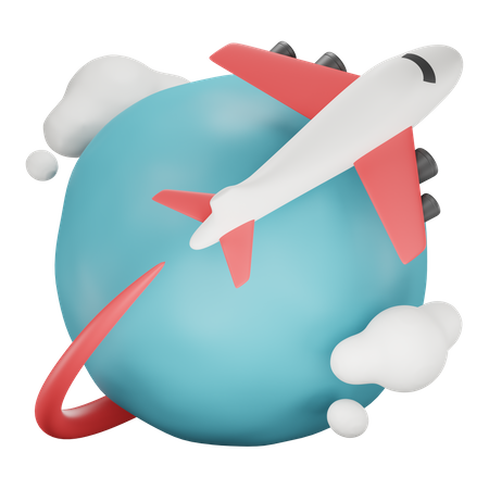 Flight  3D Icon