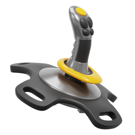 Flight Joystick  3D Icon