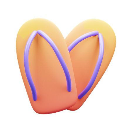 Flip Flop  3D Icon