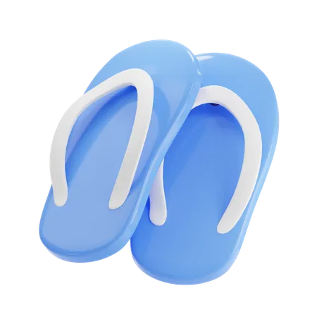 Flip-Flops  3D Icon