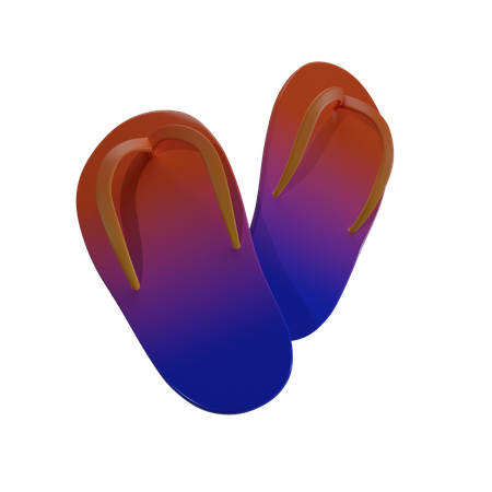 Flipflops  3D Icon