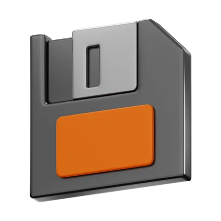 Floppy Disk  3D Icon