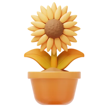 Flor  3D Icon