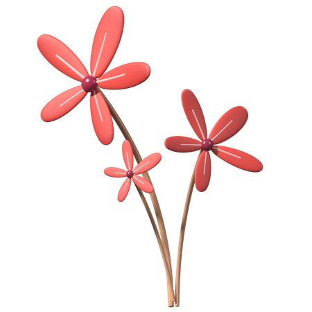 Flor  3D Illustration