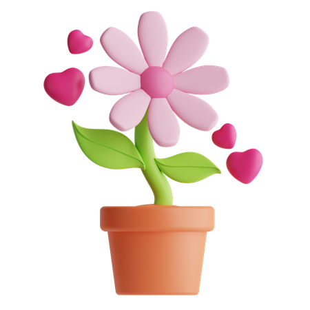 Flor  3D Icon