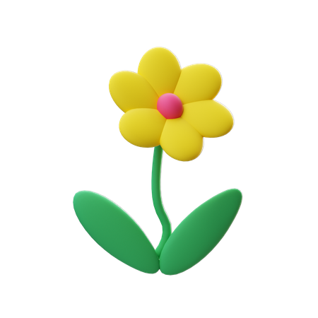 Flor  3D Icon