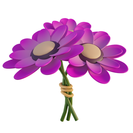 Flor  3D Icon