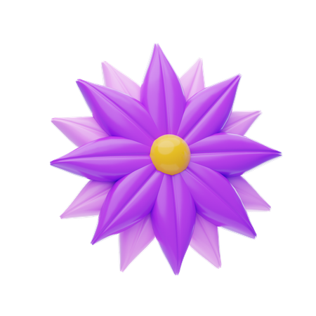 Floral  3D Icon