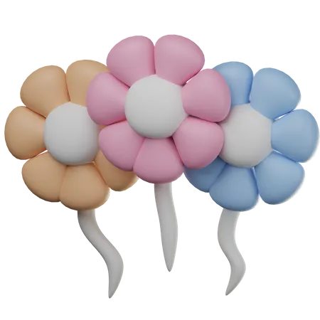 Flores  3D Icon