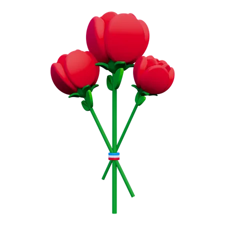 Flores  3D Icon