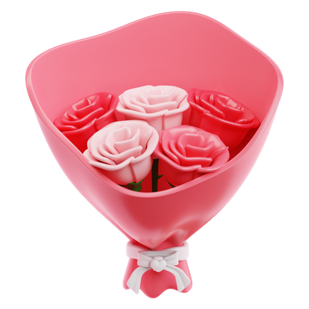 Flower Bouquet  3D Icon