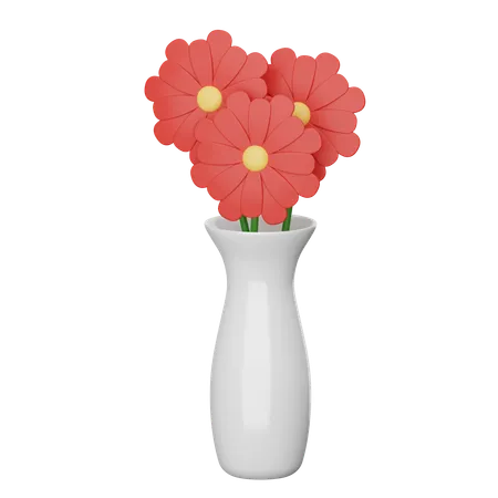 Flower vase  3D Icon