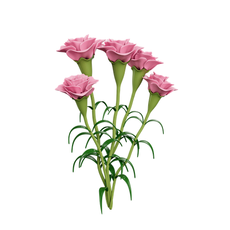 Flowers  3D Icon