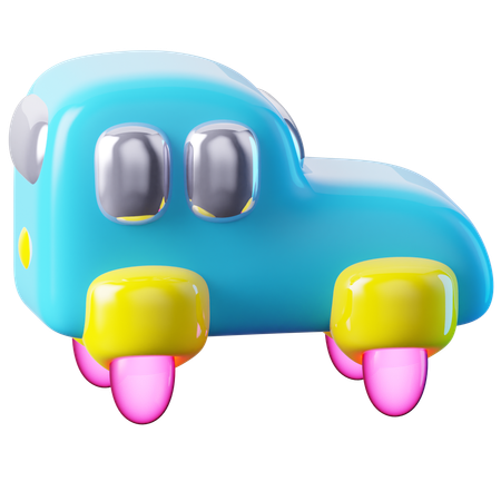 Flying Car  3D Icon