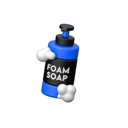 Foam Soap  3D Icon