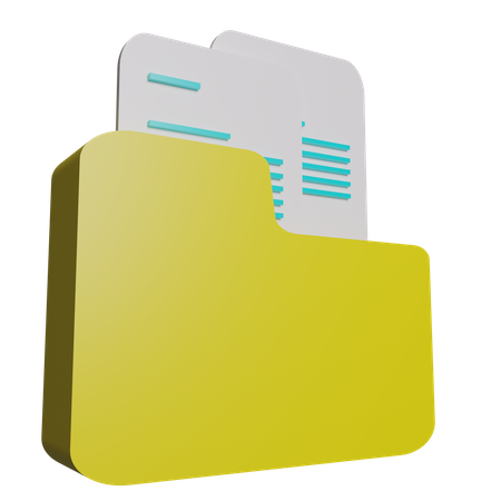 Folder  3D Icon