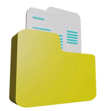 Folder  3D Icon