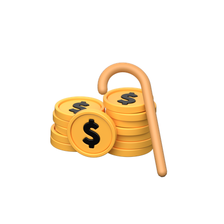 Fondo de pensiones  3D Icon