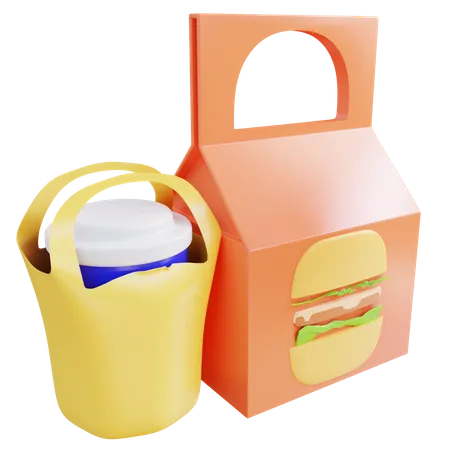 Food Delivery  3D Icon