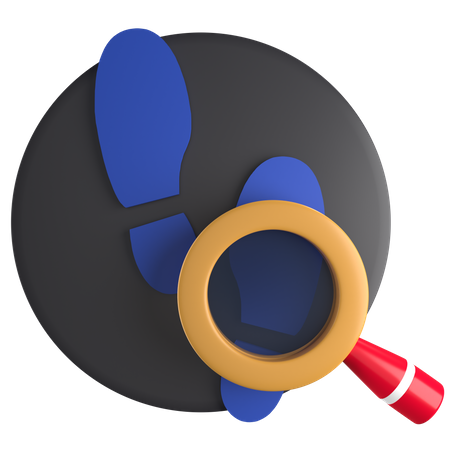 Foot Investigation  3D Icon