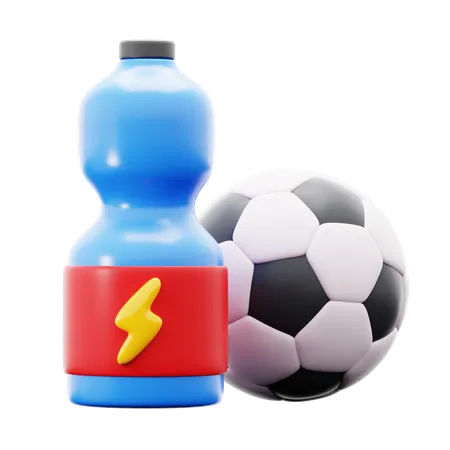 Football Drink Time  3D Icon