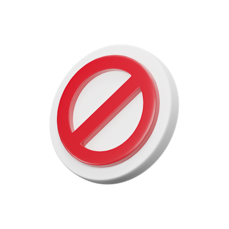 Forbidden  3D Icon