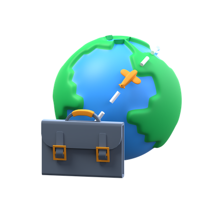 Foreign Business  3D Icon