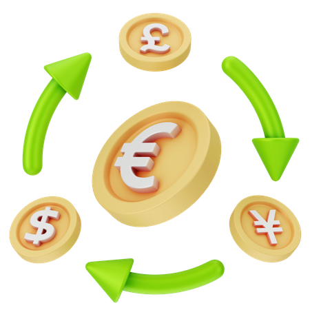 Foreign Exchange  3D Icon