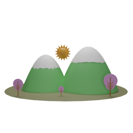 Forest  3D Icon