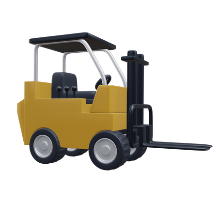 Forklift  3D Icon