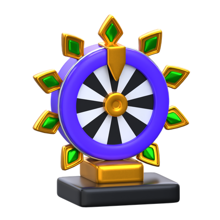 Fortune Wheel  3D Icon