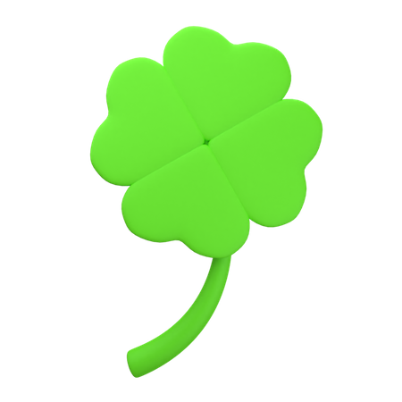 Four Leaf Clover  3D Icon