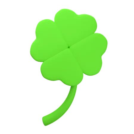 Four Leaf Clover  3D Icon