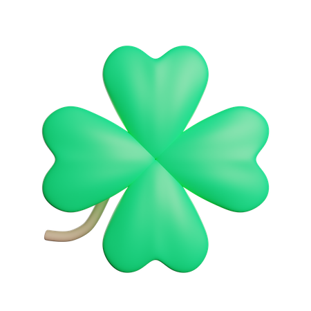 Four Leaf Clover  3D Icon