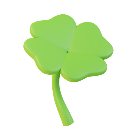 Four Leaves Clover  3D Icon