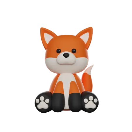 Fox  3D Icon