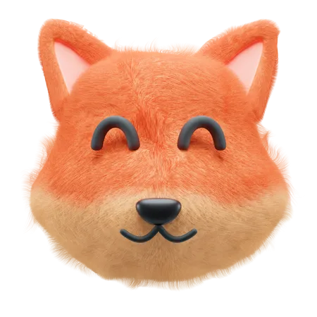 Fox  3D Illustration