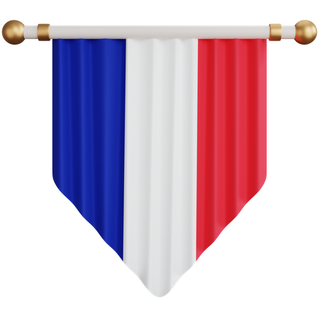 France Flag  3D Icon