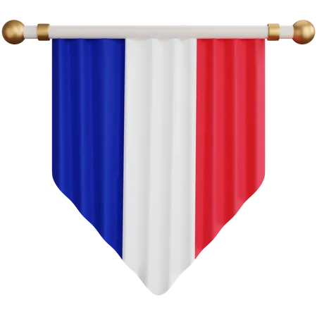 France Flag  3D Icon